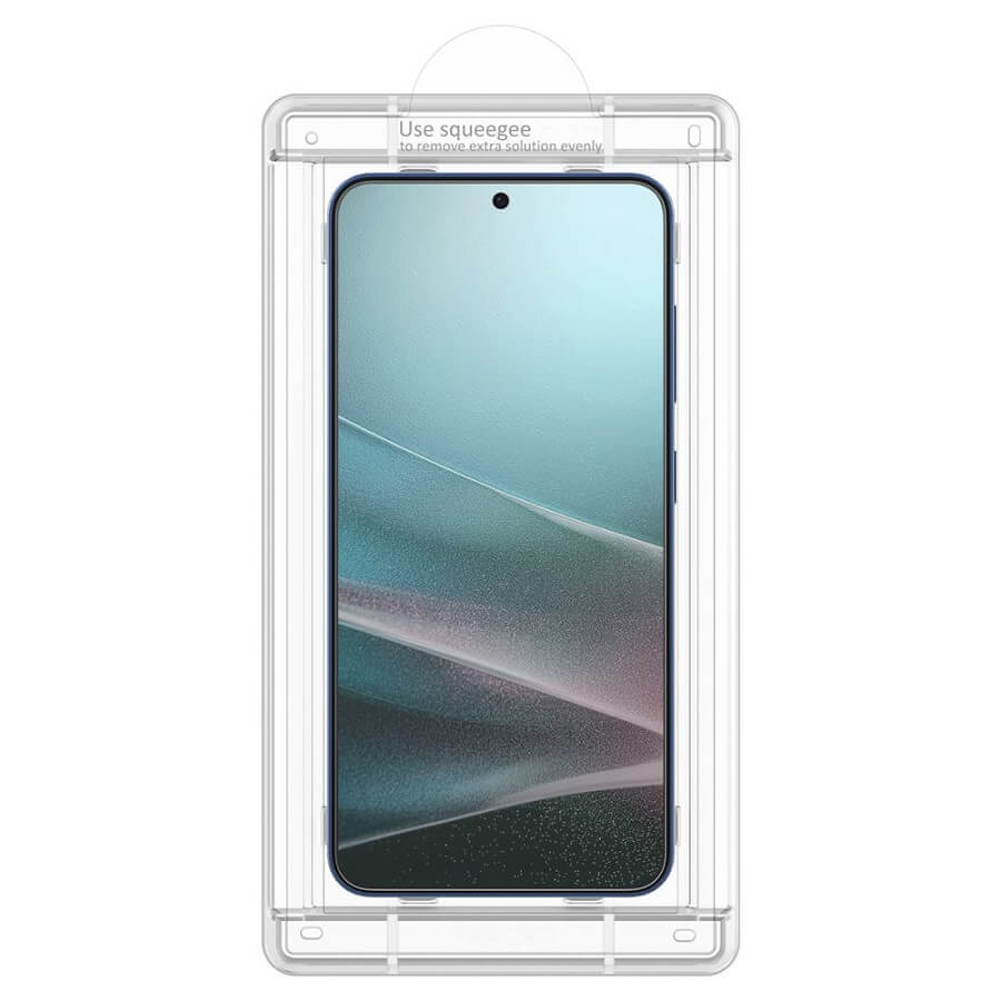 Гъвкав Протектор за Samsung S25 Ultra, Spigen Elite Shield EZ Fit HD Glass, Прозрачен (4)
