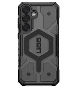 Magsafe Противоударен Калъф за Samsung S25, UAG Pathfinder Clear Case, Сив