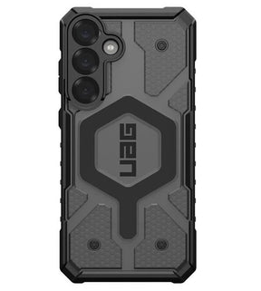 Magsafe Противоударен Калъф за Samsung S25, UAG Pathfinder Clear Case, Сив