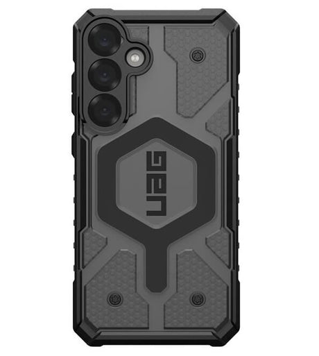 Magsafe Противоударен Калъф за Samsung S25, UAG Pathfinder Clear Case, Сив