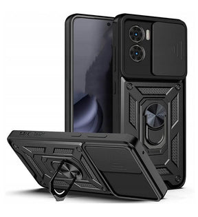 Калъф с Предпазител за Камера и Стойка за Xiaomi Poco X7 Pro, Tech-Protect CamShield Pro Case, Черен