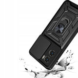 Калъф с Предпазител за Камера и Стойка за Xiaomi Poco X7 Pro, Tech-Protect CamShield Pro Case, Черен (4)