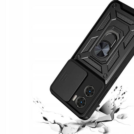 Калъф с Предпазител за Камера и Стойка за Xiaomi Poco X7 Pro, Tech-Protect CamShield Pro Case, Черен (4)
