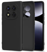 Силиконов Калъф за Xiaomi Poco X7, Tech-Protect Icon Soft Case, Черен