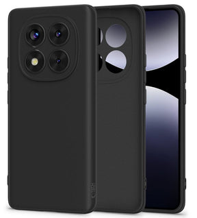 Силиконов Калъф за Xiaomi Poco X7, Tech-Protect Icon Soft Case, Черен