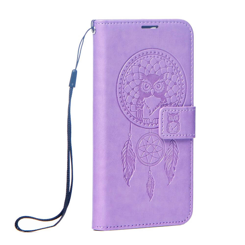 Кожен Калъф за Xiaomi Redmi Note 14 Pro 5G/ Plus, Forcell Mezzo Book Case, Лилав (2)