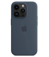 Оригинален Силиконов Калъф за iPhone 14 Pro, Silicone Magsafe Case MPTF3ZM/A, Син (5)