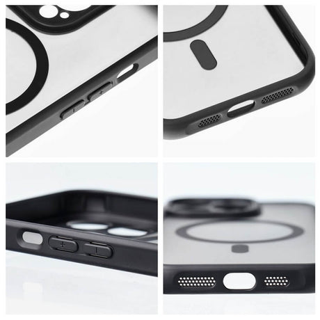 Magsafe Калъф за Xiaomi Redmi Note 14 Pro 5G, GKK MagMat Case, Черен (4)