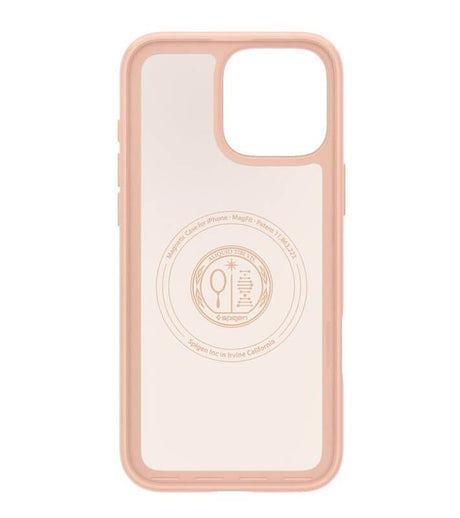 Magsafe Калъф за iPhone 16 Pro Max, Spigen Thin Fit Case, Розов (3)