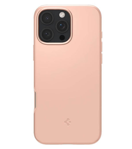 Magsafe Калъф за iPhone 16 Pro Max, Spigen Thin Fit Case, Розов (2)