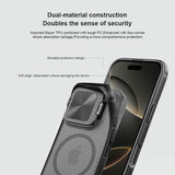 Magsafe Калъф за iPhone 16 Pro Max, Nillkin CamShield Prop Case, Черен (11)