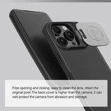 Кожен Калъф с Джобове за iPhone 16 Pro, Nillkin Qin Prop Leather Case, Черен (8)