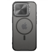 Magsafe Калъф за iPhone 16 Pro, Nillkin CamShield Prop Case, Черен (3)