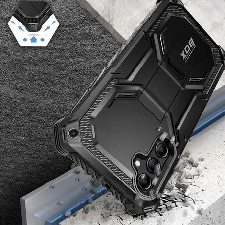 Противоударен Калъф за Samsung S24 FE, Supcase Iblsn ArmorBox, Черен (2)