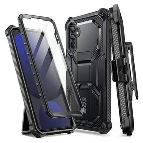 Противоударен Калъф за Samsung S24 FE, Supcase Iblsn ArmorBox, Черен