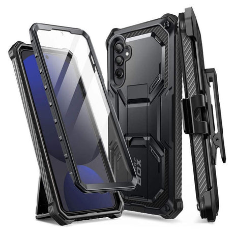 Противоударен Калъф за Samsung S24 FE, Supcase Iblsn ArmorBox, Черен