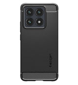Противоударен Калъф за Xiaomi 14T, Spigen Rugged Armor Case, Черен (2)