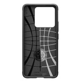 Противоударен Калъф за Xiaomi 14T, Spigen Rugged Armor Case, Черен (5)