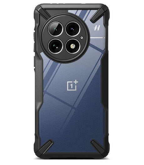 Противоударен Хибриден Калъф за Oneplus 13, Ringke Fusion X Case, Черен (3)