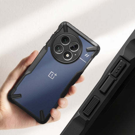 Противоударен Хибриден Калъф за Oneplus 13, Ringke Fusion X Case, Черен (5)