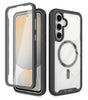 Magsafe Калъф за Samsung S24 FE, Tech-Protect Defense 360 Case, Черен
