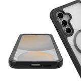 Magsafe Калъф за Samsung S24 FE, Tech-Protect Defense 360 Case, Черен (3)