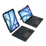 Калъф с Клавиатура за iPad Air 13" M4/ M3/ M2, Tech-Protect SC Pen Magnetic Keyboard Case, Черен (7)