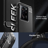 Противоударен Калъф за Xiaomi 13T/ Pro, Spigen Rugged Armor Case, Черен (8)