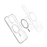 Magsafe Калъф за iPhone 16 Pro Max, Spigen Cyrill Ultra Hybrid Mag Case, Прозрачен (5)