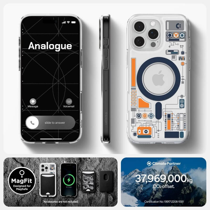 Magsafe Калъф за iPhone 16 Pro Max, Spigen Cyrill Ultra Hybrid Mag Case, Прозрачен (10)