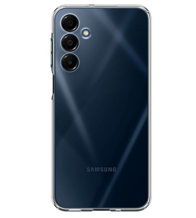 Тънък Силиконов Калъф за Samsung A16, Spigen Crystal Flex Case, Прозрачен (3)