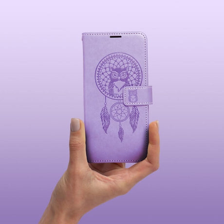 Кожен Калъф за iPhone 16, Forcell Mezzo Book Case, Лилав (5)