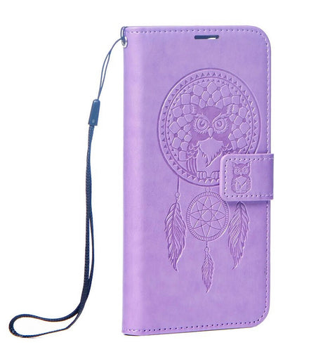 Кожен Калъф за iPhone 16, Forcell Mezzo Book Case, Лилав (2)