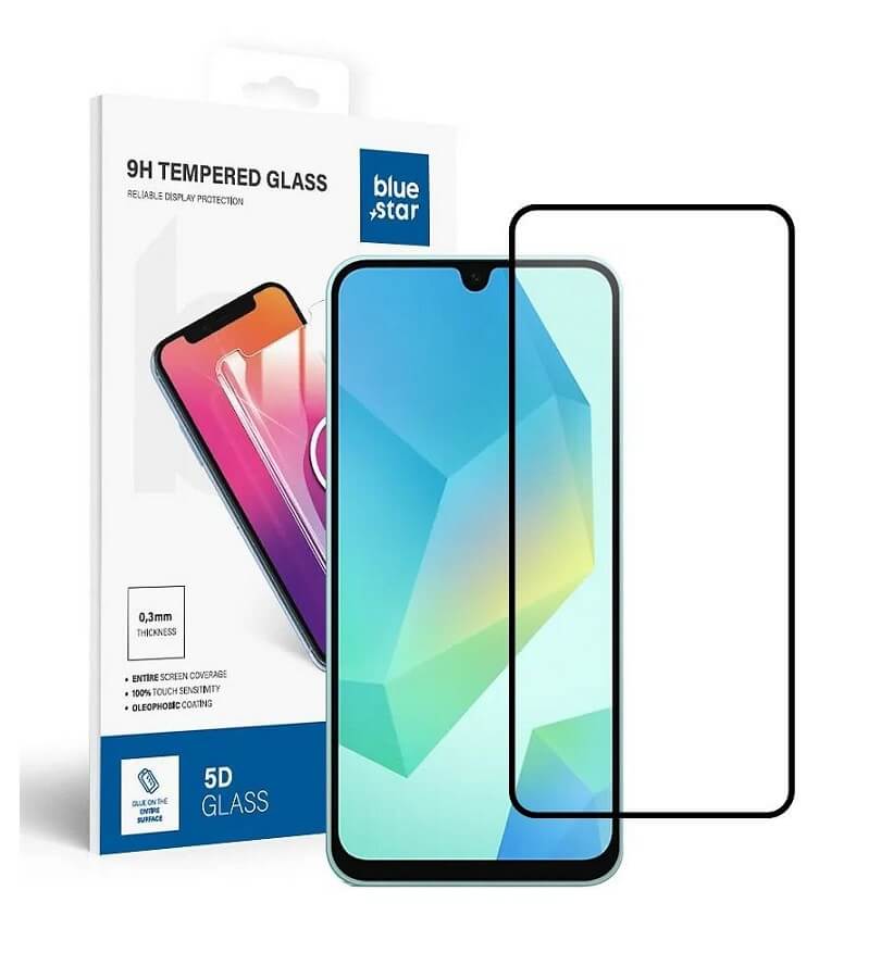 Стъклен Протектор за Samsung A36, Blue Star 5D Full Glue Glass, Прозрачен