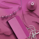 Луксозен Калъф за Samsung A36, Sensitive Book Case, Розов (3)