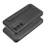 Противоударен Калъф за Samsung A36, Razor Book Case, Черен (2)