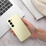 Силиконов Калъф за Samsung A36, Roar Cloud-Skin Case, Жълт (6)
