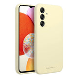 Силиконов Калъф за Samsung A36, Roar Cloud-Skin Case, Жълт (2)