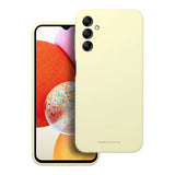 Силиконов Калъф за Samsung A16, Roar Cloud-Skin Case, Жълт
