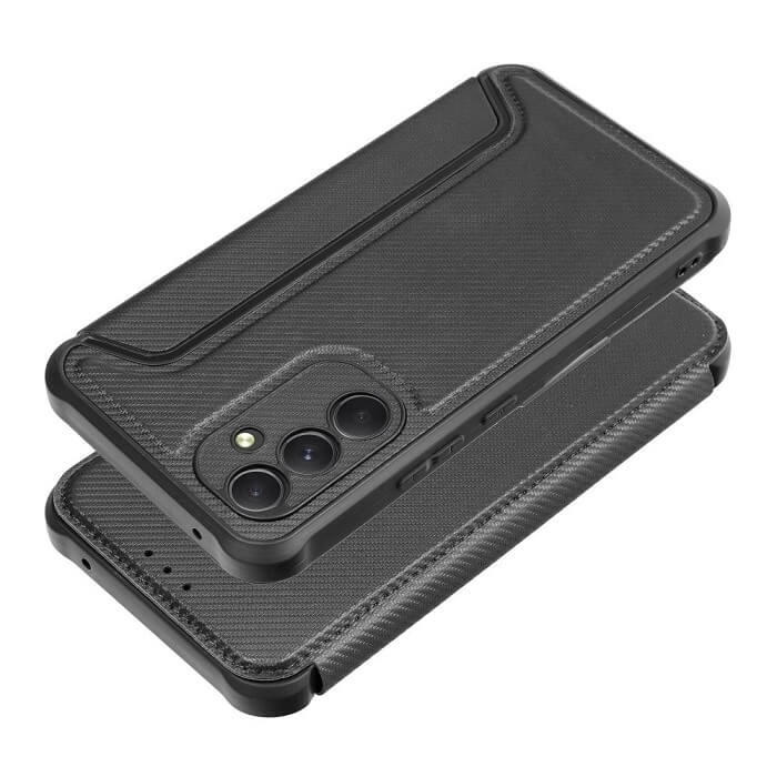 Противоударен Калъф за Samsung A16, Razor Book Case, Черен (2)