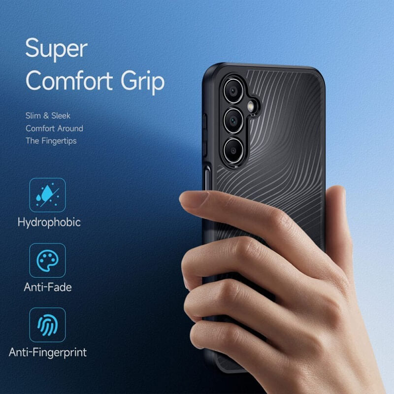 Елегантен Калъф за Samsung A16, Dux Ducis Aimo Case, Черен (4)
