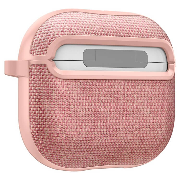 Луксозен Калъф за Apple AirPods 4, Spigen Urban Fit Case, Розов (6)