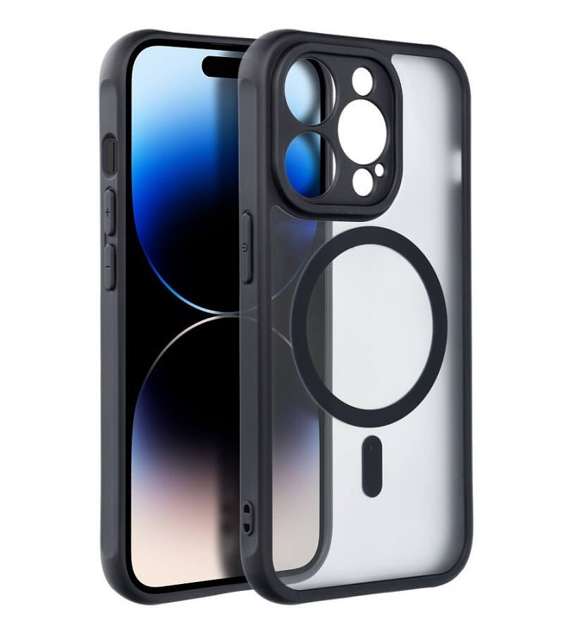 Magsafe Калъф за Samsung A16, GKK MagMat Case, Черен (2)