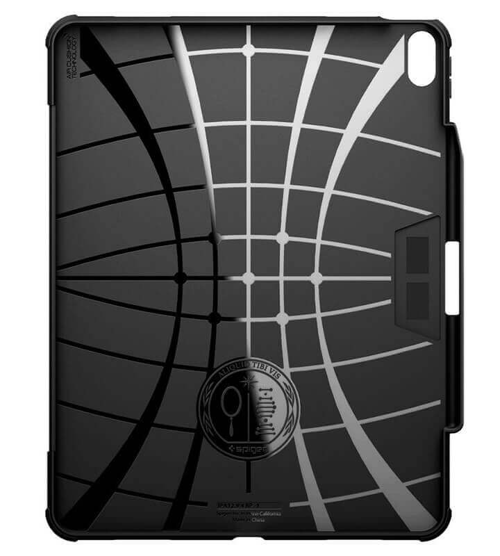 Противоударен Калъф за iPad Air 13" M4/ M3/ M2, Spigen Rugged Armor Pro Case, Черен (3)