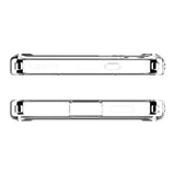 Magsafe Противоударен Калъф за Samsung S25, Spigen Ultra Hybrid Case, Бял (5)