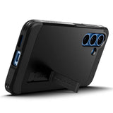 Magsafe Противоударен Калъф за Samsung S25, Spigen Tough Armor Case, Черен (10)