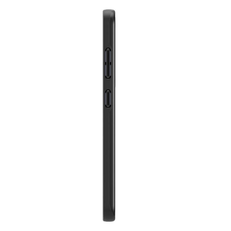 Magsafe Противоударен Калъф за Samsung S25, Spigen Thin Fit Magsafe Case, Черен (4)