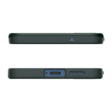 Magsafe Противоударен Калъф за Samsung S25, Spigen Thin Fit Magsafe Case, Зелен (5)