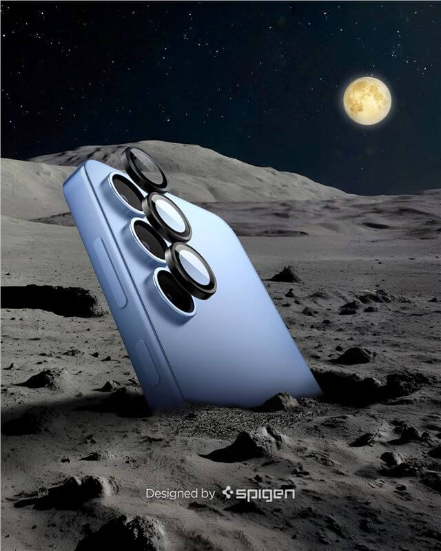 Протектор за Камерата на Samsung S25, Spigen EZ Fit Optik Pro Glass tR 2бр., Черен (6)