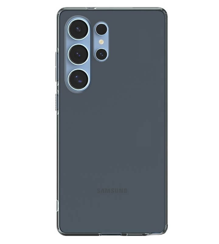 Силиконов Калъф за Samsung S25 Ultra, Spigen Liquid Space Crystal Case, Черен (2)